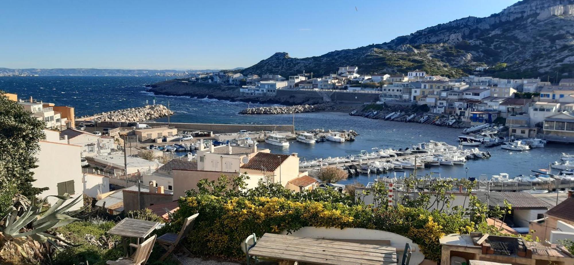 Cabanon Vue Mer Et Calanques Les Goudes مارسيليا المظهر الخارجي الصورة