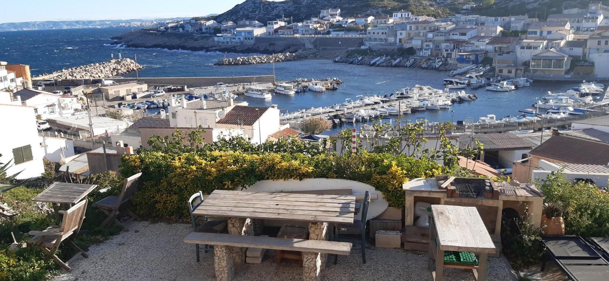 Cabanon Vue Mer Et Calanques Les Goudes مارسيليا المظهر الخارجي الصورة
